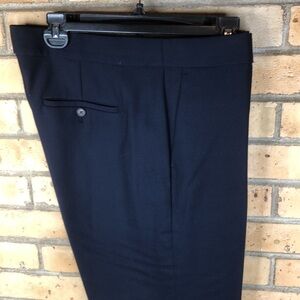 J.Crew navy wide leg pants sz 12 Tall